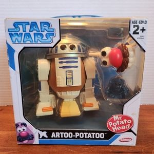 Star Wars Mr. Potato Head Artoo-Potatoo and Princess Tater Hologram NIB …